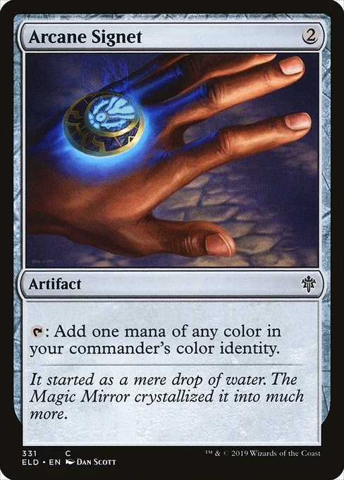 Arcane Signet — Throne of Eldraine — Artefacto — Coste {2}