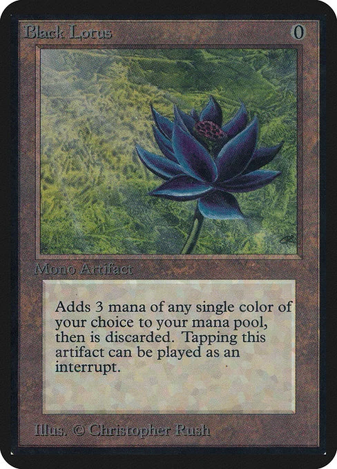 Loto negro — Limited Edition Alpha — Artefacto — Coste {0}